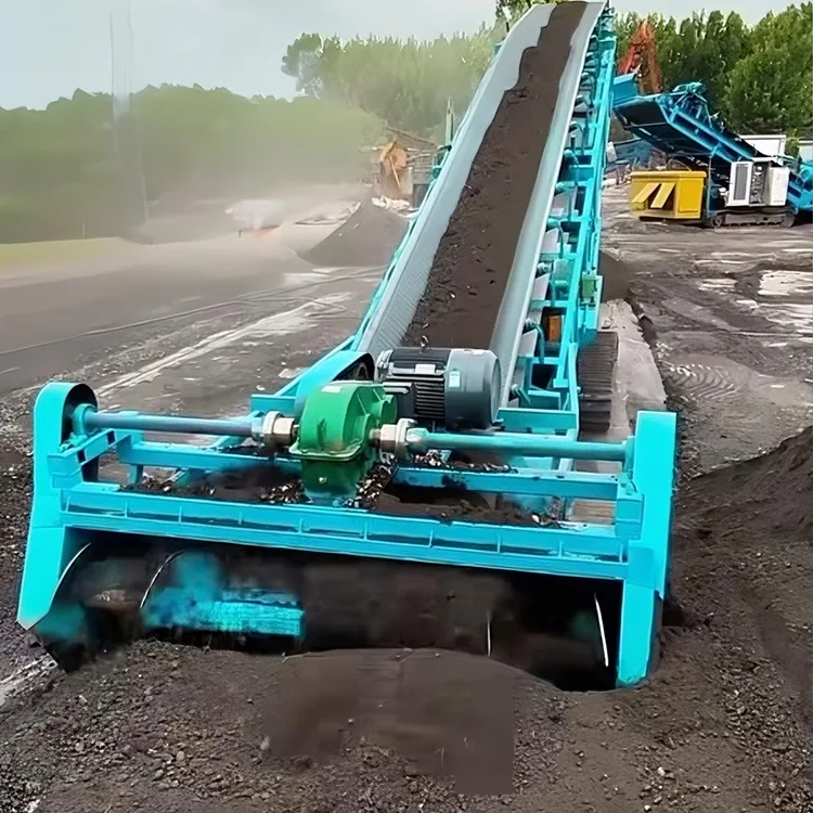 Przenośnik mobilny zgarniakowy
